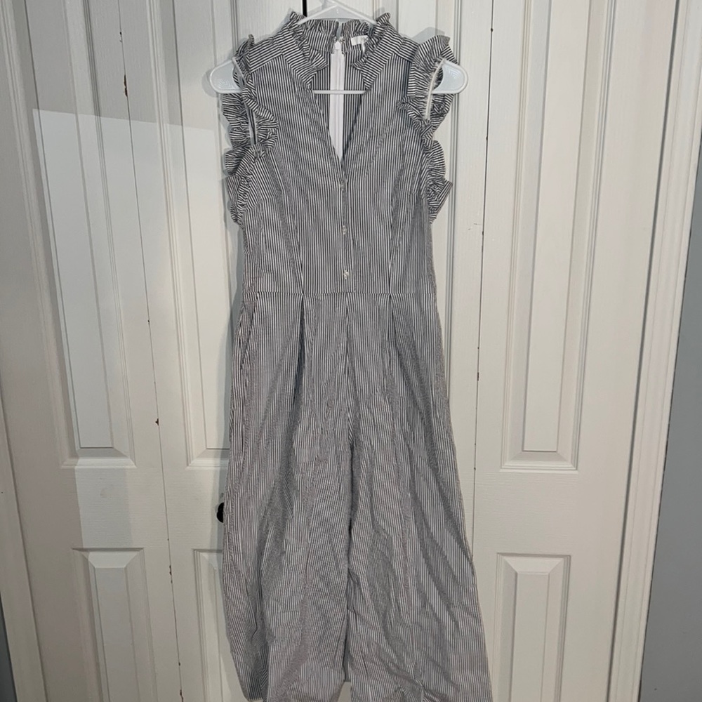 1901 Striped Jumpsuit